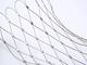 Kandang Hewan Fleksibel Kabel Mesh Diamond Ferruled Panel Disesuaikan Tinggi Bersih pemasok